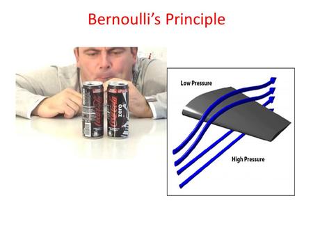 Bernoulli’s Principle