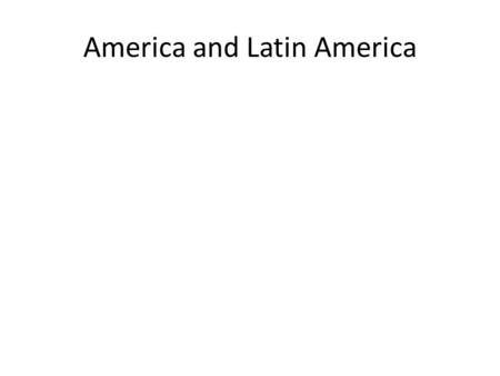 America and Latin America. Panama Decision was made to build canal in Panama, which was part of Colombia. Colombia refused to allow the U.S. to build.