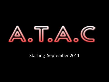 Starting September 2011. Three key components for success Achieving these three key components will win you credits Credits can be cashed in on a half.