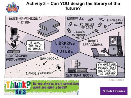 Activity 3 – Can YOU design the library of the future?