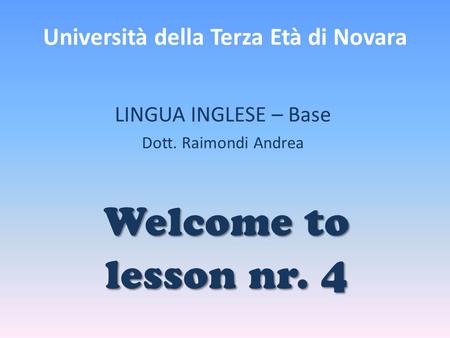 Università della Terza Età di Novara