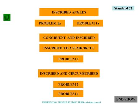 CONGRUENT AND INSCRIBED