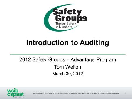 Introduction to Auditing