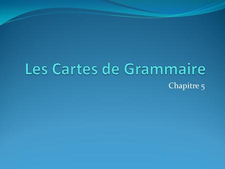 Chapitre 5. Reflexive Verbs Reflexive verbs are identified in the infinitive by the reflexive pronoun se. Reflexive verbs are used when the person doing.