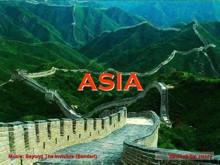 ASIA Revised By: HenryMusic: Beyond The lnvisible (Bandari)