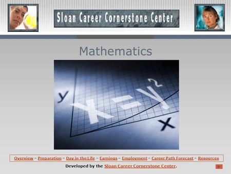 OverviewOverview – Preparation – Day in the Life – Earnings – Employment – Career Path Forecast – ResourcesPreparationDay in the LifeEarningsEmploymentCareer.