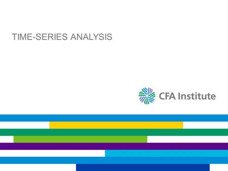 Time-series analysis.