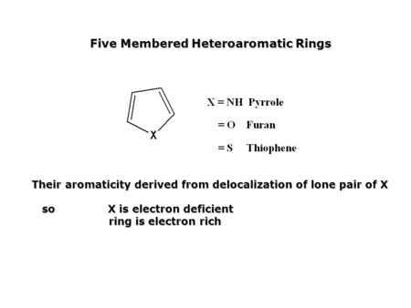 Five Membered Heteroaromatic Rings