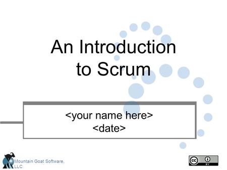 An Introduction to Scrum