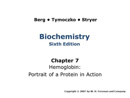 Berg • Tymoczko • Stryer