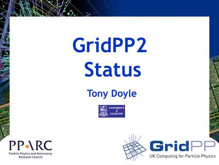 GridPP2 Status Tony Doyle. OC Actions 1.GridPP TO PROVIDE DATA ON WHAT FRACTION OF THE REGISTERED USERS WERE MAKING THE GREATEST USAGE OF THE RESOURCES.