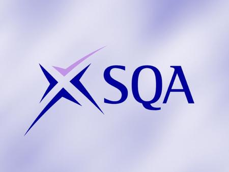 Final Competence Assessment Assessment Documents Assessment strategy (SummitSkills) Assessment methodology (SQA) Assessment guidelines (SQA)