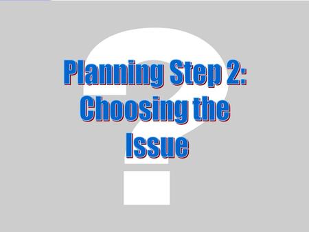 Step 1 Choosing the Study Theme Step 6 Introduction Context Step 3 Brainstorming Making a mind map Step 4 What research methods? Step 5 Drawing up a plan.