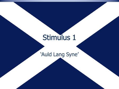 Auld Lang Syne. Sung by more people, in more places and in more languages than any other song, with the possible exception of Happy Birthday to You The.