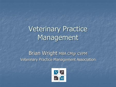 Veterinary Practice Management