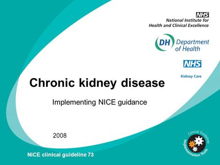 Chronic kidney disease