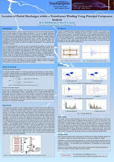 The Discrete Wavelet Transform The discrete wavelet transform is formed by passing the signal through a series of filters. The signal is passed through.