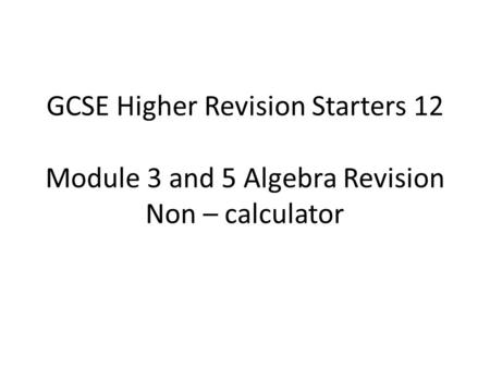 Factorise the following 10x a – 20 36m a + 27b + 9c 9y² - 12y 30ab³ + 35a²b 24x4y³ - 40x²y.