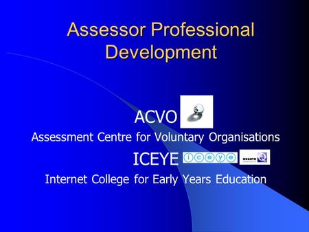 Assessor Professional Development