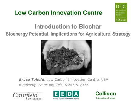 Low Carbon Innovation Centre