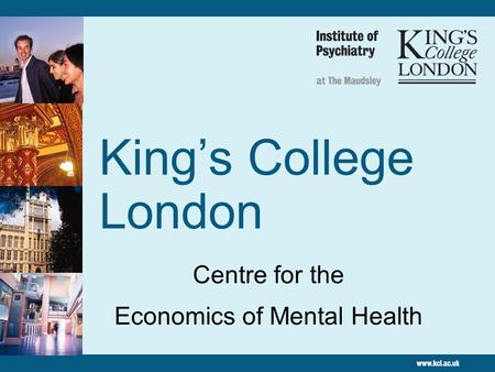 Centre for the Economics of Mental Health