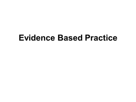 Evidence Based Practice MMR Vaccine Who Has Concerns About the Safety of This Vaccine?