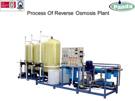 Process Of Reverse Osmosis Plant