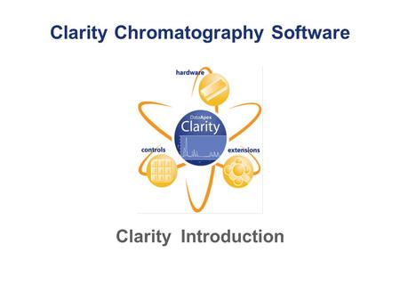 Clarity Chromatography Software