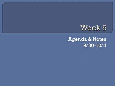 Agenda & Notes 9/30-10/4. Glöckner I come by bus. He comes by subway. She comes by foot. We come by car. Hausaufgaben Where do you come from? I come from.