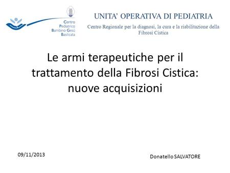 UNITA’ OPERATIVA DI PEDIATRIA