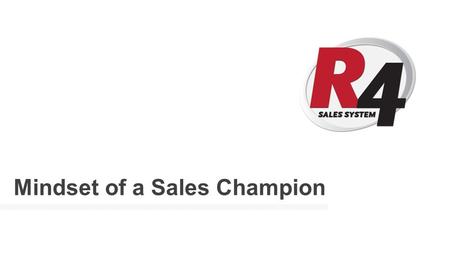 Mindset of a Sales Champion. “If I believe in something, I sell it, and I sell it hard.” -Estee Lauder.