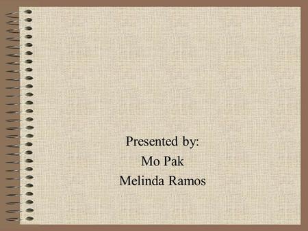 Presented by: Mo Pak Melinda Ramos. What is traditional teaching? A traditional, or behaviorist, approach to teaching has been described as one in which.