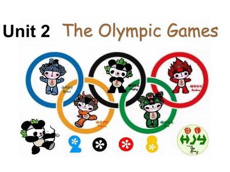 The Olympic Games Unit 2. athlete/competitor Checking answers Many countries competed in the ancient Olmpic Games. No countries (only Greek cities)