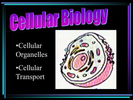 Cellular Organelles Cellular Transport. History 1665 – Robert Hooke – observation of cork cells 1833 – Robert Brown – nucleus discovery.