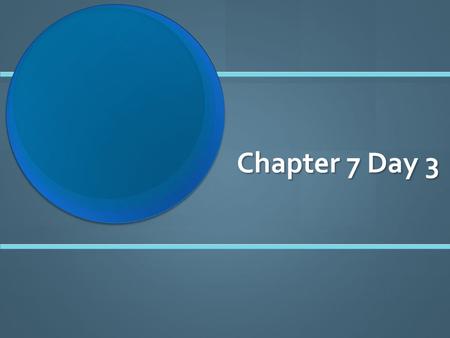 Chapter 7 Day 3. Warm - Up Jill sells charm bracelets. The table below shows the distribution of X the number of charms sold per bracelet. Jill sells.