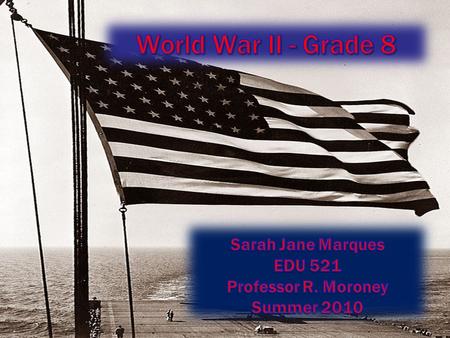 In this two week unit, students will examine the circumstances and conditions in Europe after World War I which contributed to the outbreak of World.