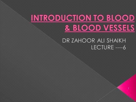 1.  Blood transports O2, nutrients to tissues and CO2 to lungs and other products of metabolism to kidneys. 2.