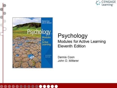 Psychology Modules for Active Learning Eleventh Edition Dennis Coon