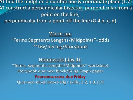 Admin Notes: It is imperative that you if you did not earn at least an 80% on your quiz day 3 (Algebra I)- you must come for extra help! Your first and.