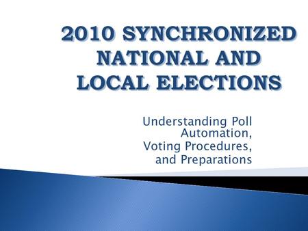 Understanding Poll Automation, Voting Procedures, and Preparations.