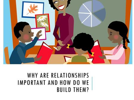 WHY ARE RELATIONSHIPS IMPORTANT AND HOW DO WE BUILD THEM?