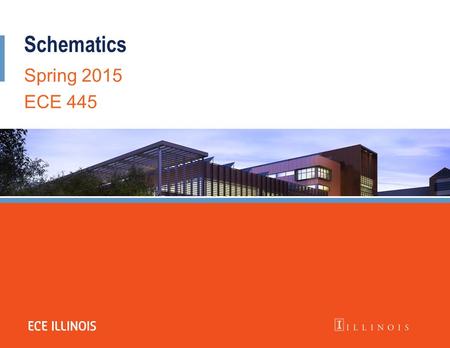 Schematics Spring 2015 ECE 445 ECE Main Slide.