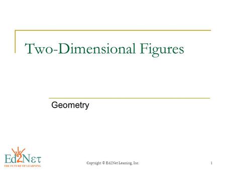 Two-Dimensional Figures