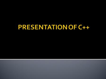 We have to discuss following:-  Statements  Statement flow control  Selection statement  Iteration statement.