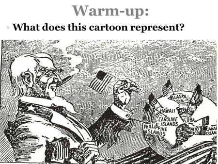 Warm-up: What does this cartoon represent?.