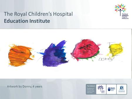 The Royal Children’s Hospital Education Institute Artwork by Donny, 4 years.