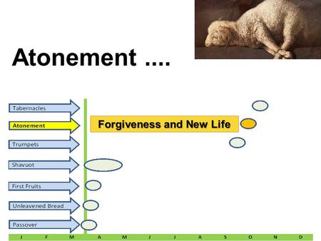 Atonement.... Forgiveness and New Life. Feast # 6 Name: Atonement MEANING: t Leviticus 16: 29; Leviticus 23: 26 – 32 The first purpose is to present the.