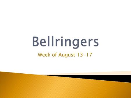 Week of August 13-17.  3772  416  8458  5963  73  155.