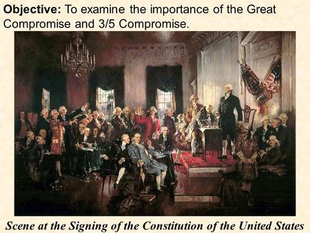 Scene at the Signing of the Constitution of the United States