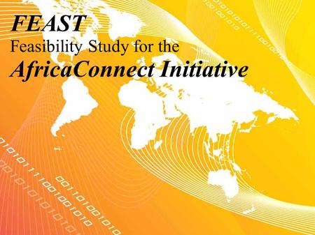 FEAST Feasibility Study for the AfricaConnect Initiative.